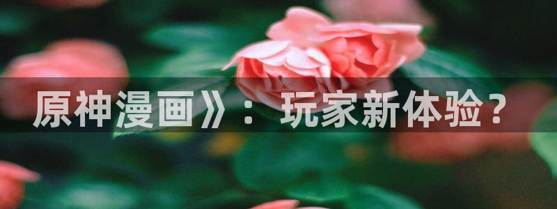 51漫画画免费无删减网站：原神漫画》：玩家新体验？
